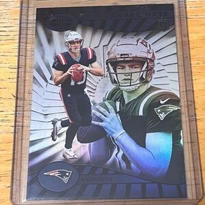 2024 Panini Illusions Drake Maye Rookie Card New England Patriots Super Bowl